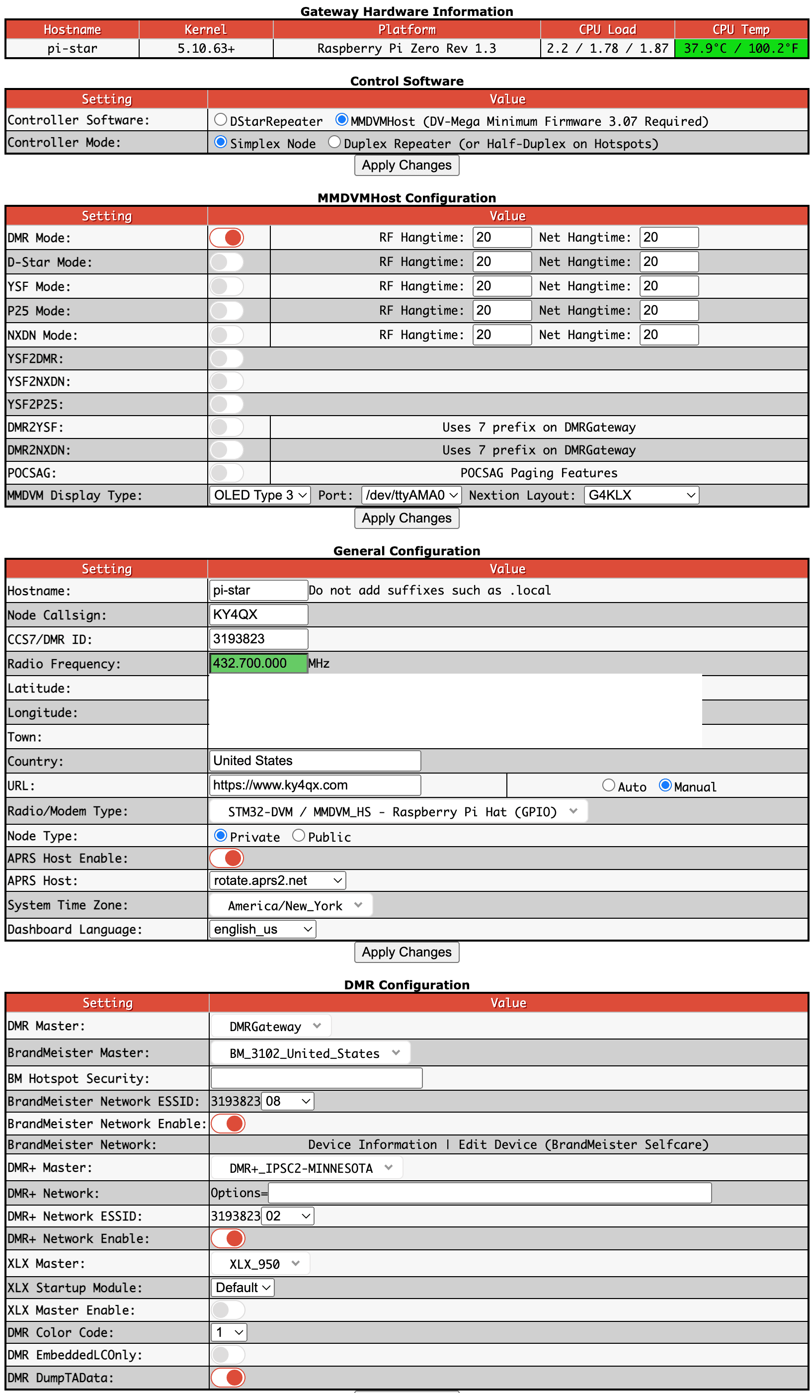 PiStarConfig